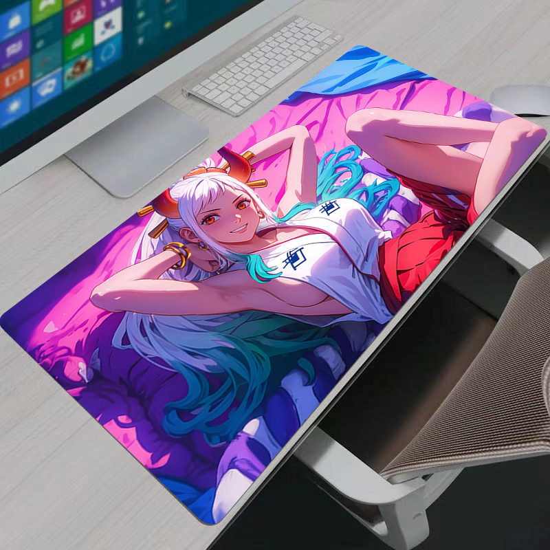 Gaming Keyboard He - ワンピース ヤマト マウスパッド ノートパソコン XXL 大型