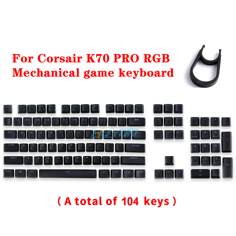 Gaming Keyboard Corsair - PP+ 新しい PBT キーキャップ交換用 CORSAIR K70PRO/K100