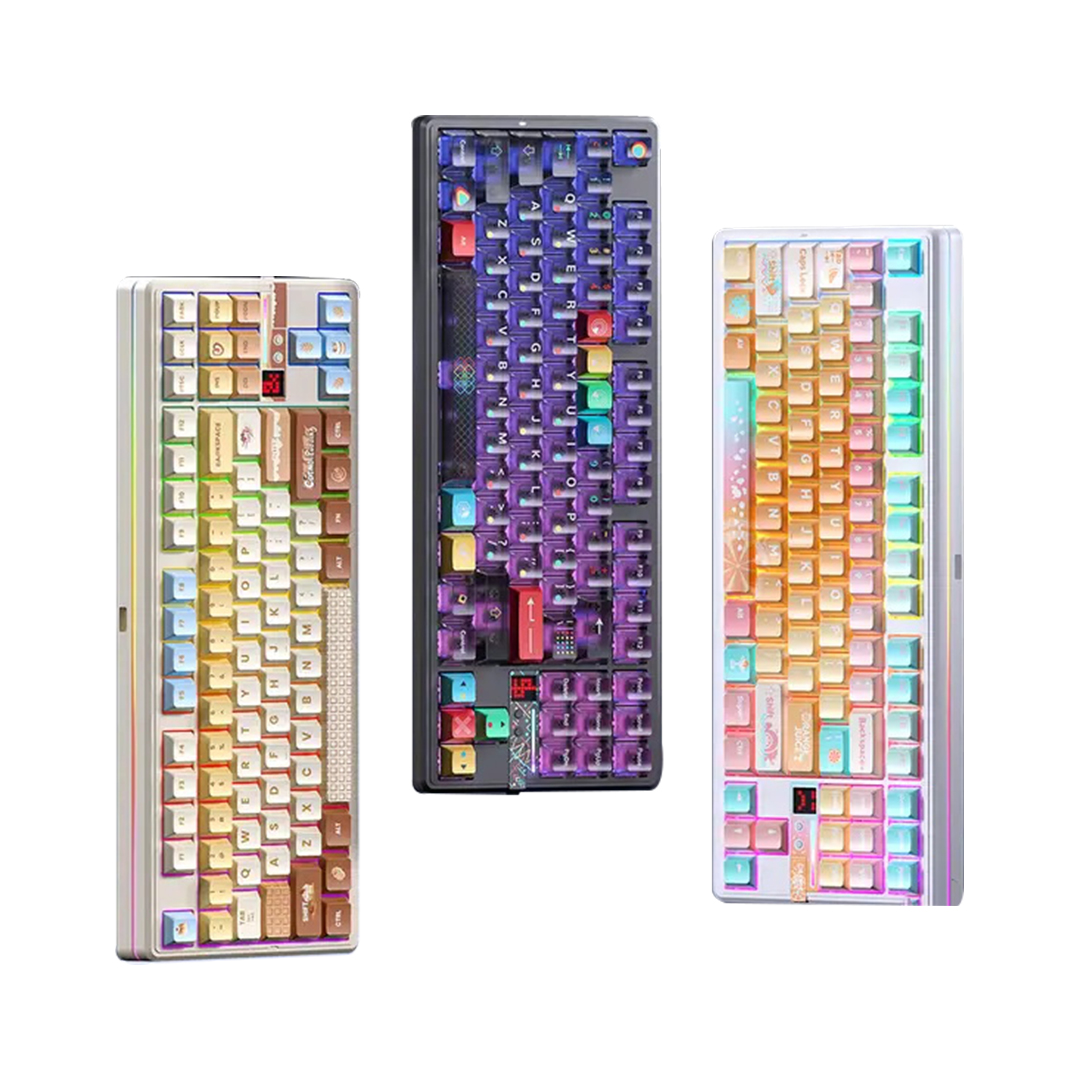 Gaming Keyboard He - AULA F87 Pro V2 ワイヤレスメカニカルキーボード 12000mAh