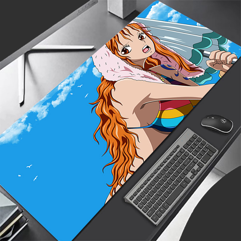 Gaming Keyboard He - マウスパッドワンピース耐久性のあるアニメゲームアクセサリー Gabinete ゲーマー PC コンピュータデスクマット大型 XXL