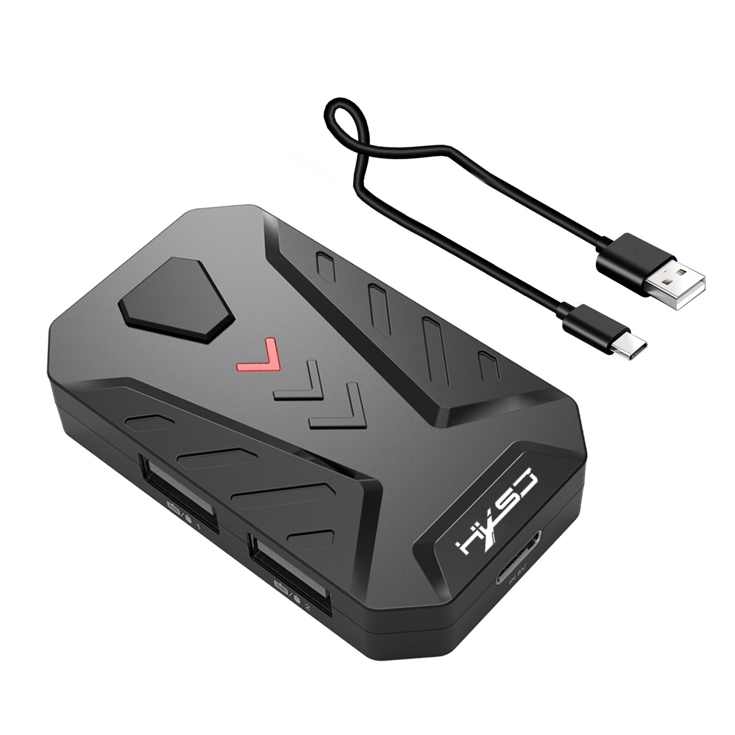 Gaming Keyboard And Mouse Combo - HXSJ ゲーミングキーボードマウスコンバーター、4 in 1 ゲーミングキーボードマウスコンバーターコンボ Androidphone