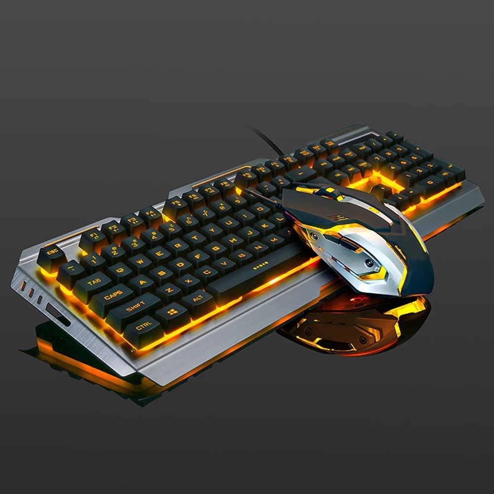 V1 USB 有線メカニカルゲーミングキーボードとマウスのコ - Gaming Keyboard Mouse Combo のレビューと価格