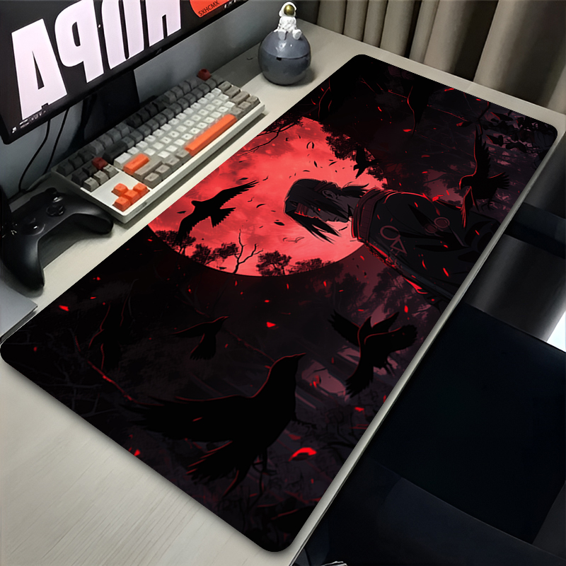 マウスパッド ゲーマー 大型 XXL うちはイタチ マダラ  - Gaming Keyboard He のレビューと価格