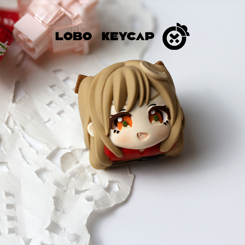 宇宙姫かぐや！ 3Dプリント樹脂製カスタムアーティザンキーキ - Gaming Keyboard Typewriter のレビューと価格