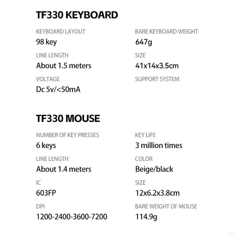 98 キーキーボードマウスコンボ RGB 照明 USB 接続 - Gaming Keyboard And Mouse Combo のレビューと価格