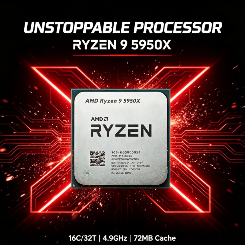 デスクトップコンポーネント CPU AMD R9 5950X - Amd Cpu Ryzen 9 のレビューと価格