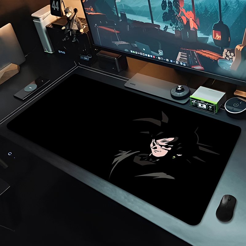 DBZ ブラックアニメマウスパッドドラゴンボール大型 PC  - Gaming Keyboard He のレビューと価格