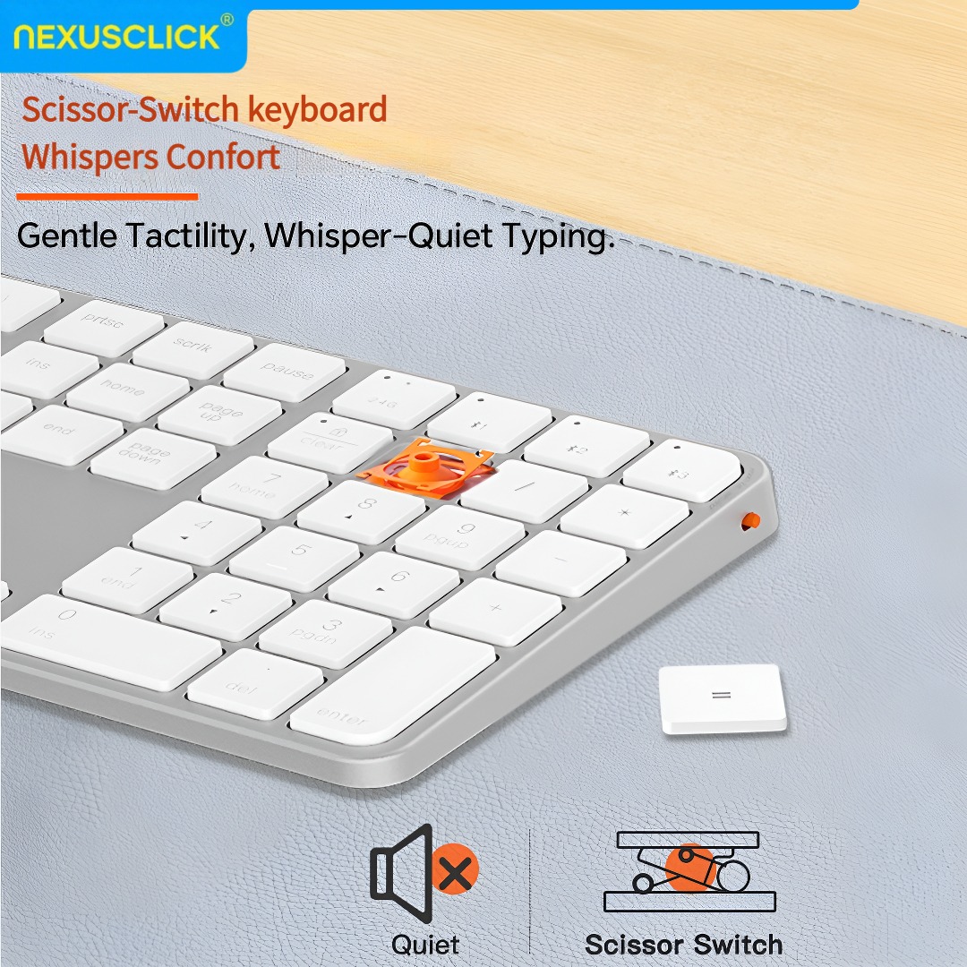NexusClick 充電式ワイヤレスキーボード・マウスコン - Gaming Keyboard Mouse Combo のレビューと価格