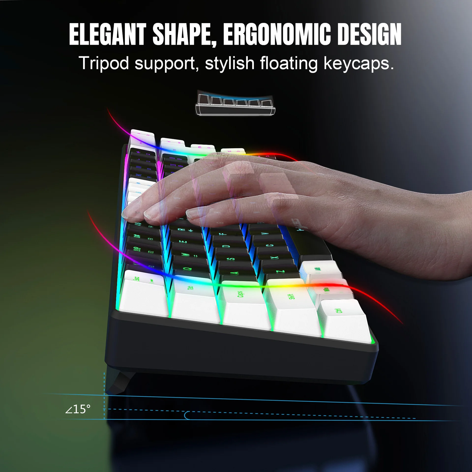 キーボードとマウスのコンボ バックライトキット ゲーマー向け - Gaming Keyboard Mouse Combo のレビューと価格