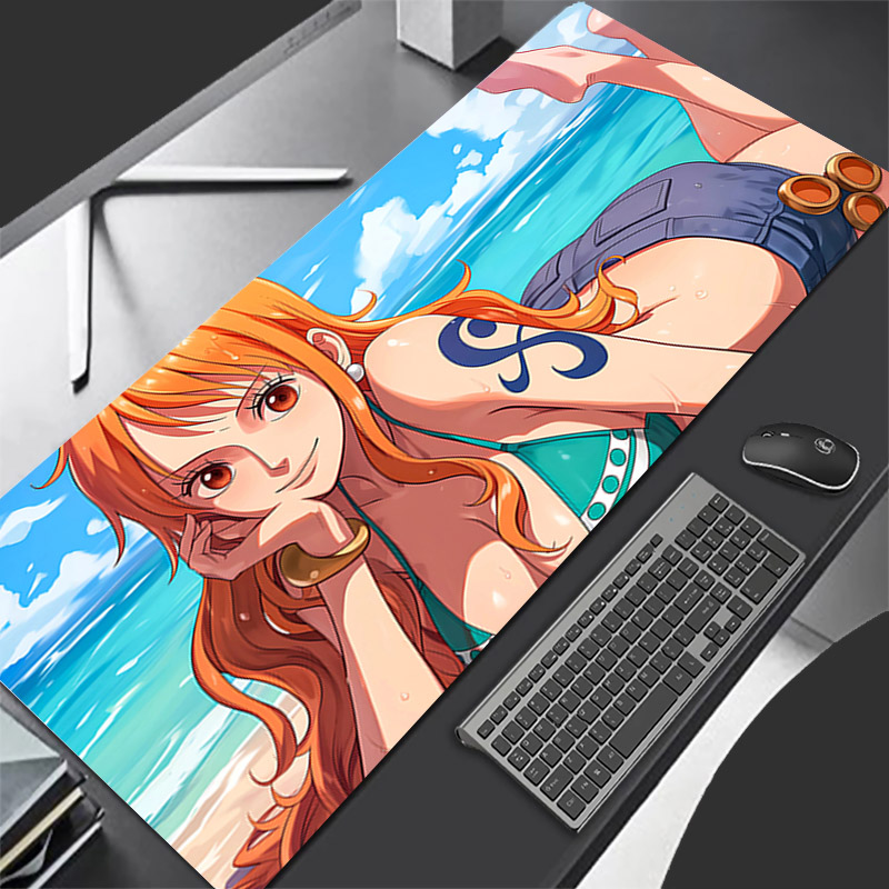 マウスパッドワンピース耐久性のあるアニメゲームアクセサリー  - Gaming Keyboard He のレビューと価格