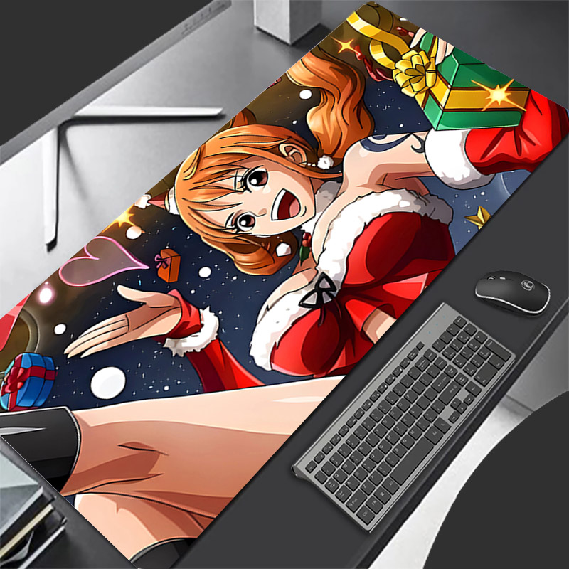 マウスパッドワンピース耐久性のあるアニメゲームアクセサリー  - Gaming Keyboard He のレビューと価格