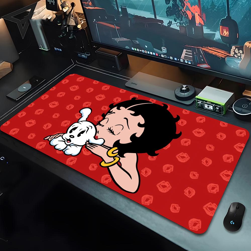 B-Betty-Cute-B-Boops マウスパッド 90 - Gaming Keyboard En Mouse のレビューと価格