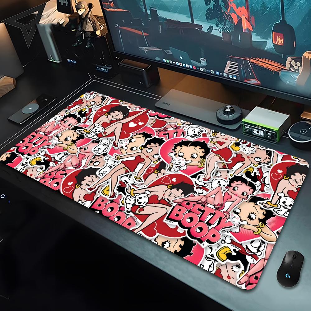 B-Betty-Cute-B-Boops マウスパッド 90 - Gaming Keyboard En Mouse のレビューと価格