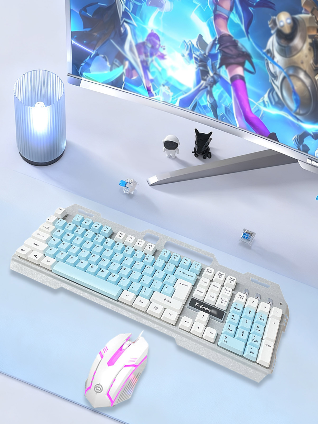 KM-520 有線キーボードとマウスのセット、ビジネスオフィ - Gaming Keyboard Not Working のレビューと価格