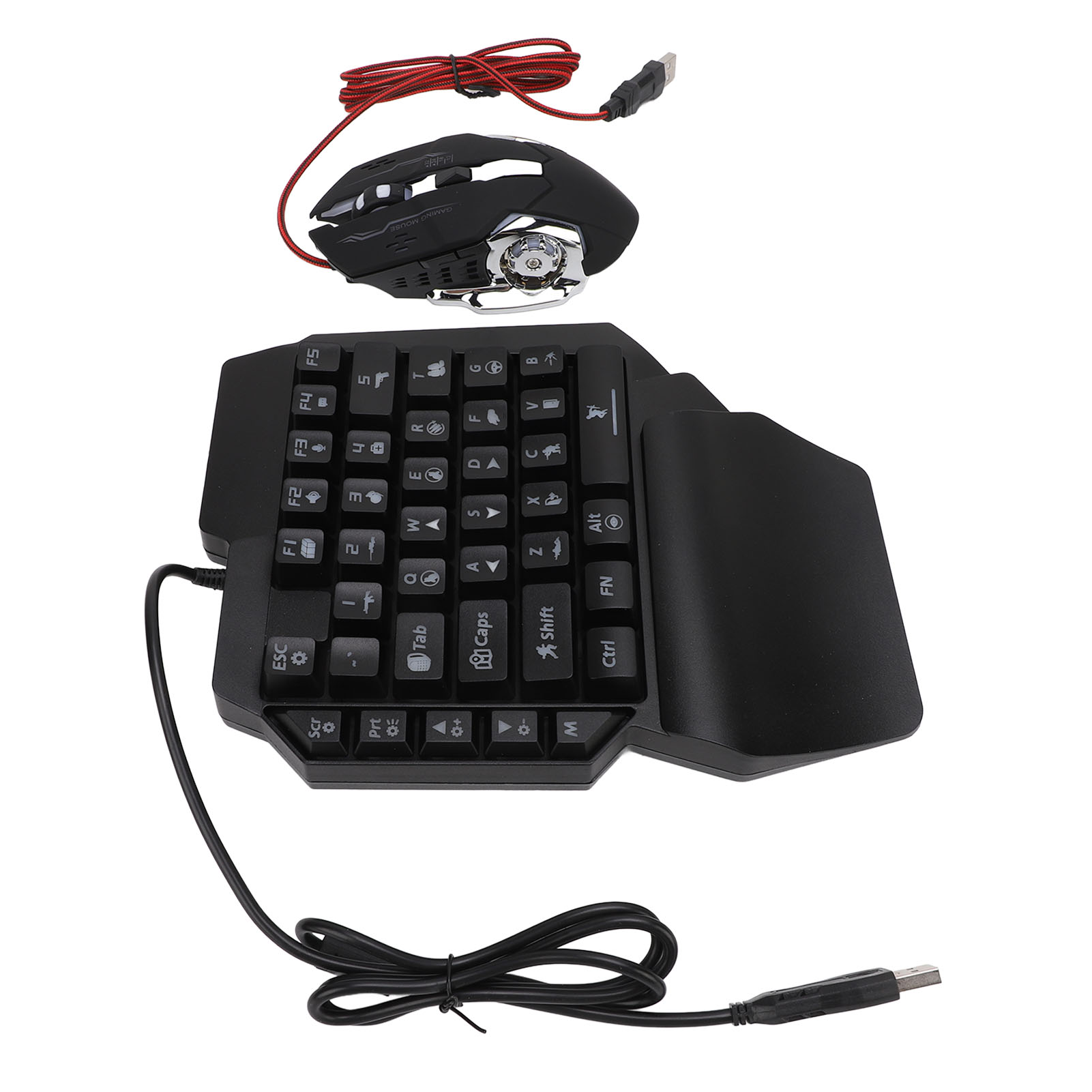 キーボード マウス コンバーター セット 応答性の高い片手キ - Gaming Keyboard Half のレビューと価格