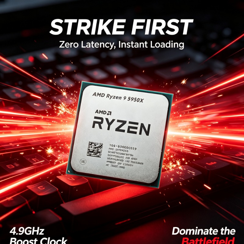 AM4プラットフォーム マルチコアCPU AMD 5950X - Amd Cpu Ryzen 9 のレビューと価格