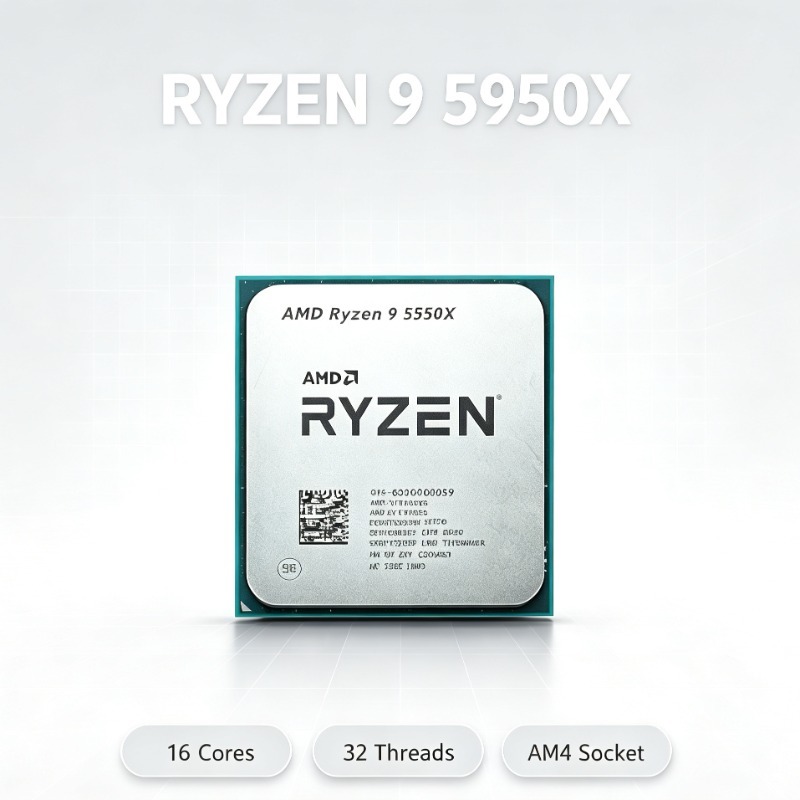 AM4プラットフォーム マルチコアCPU AMD 5950X - Amd Cpu Ryzen 9 のレビューと価格