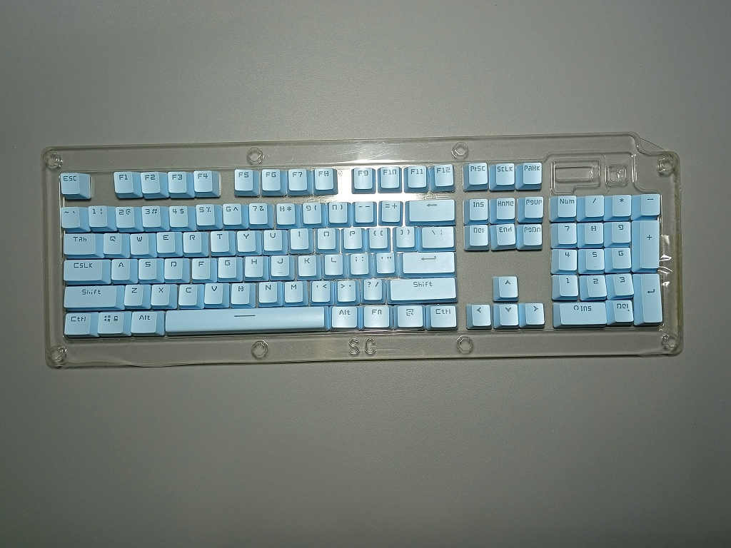 Corsair-pbt透明キーキャップ,k70,k65,k6 - Gaming Keyboard Corsair のレビューと価格