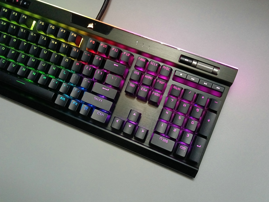 Corsair-pbt透明キーキャップ,k70,k65,k6 - Gaming Keyboard Corsair のレビューと価格
