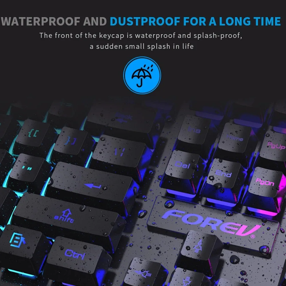 104 キーバックライト付きメカニカルキーボード有線ゲーミン - Keyboard Mouse Bundle Gaming のレビューと価格
