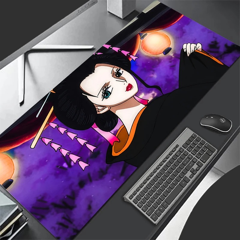 日本セクシーアニメガールマウスパッドPCパープルゲーマーキャ - Gaming Keyboard He のレビューと価格