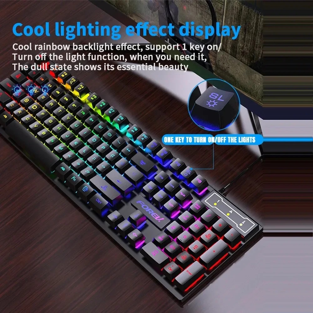 Kebidumei 104 キーバックライト付きメカニカルキ - Keyboard Mouse Bundle Gaming のレビューと価格