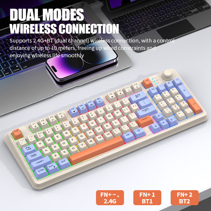 ワイヤレスキーボード スペイン語 ロシア語 アラビア語 韓国 - Gaming Keyboard Mouse Combo のレビューと価格