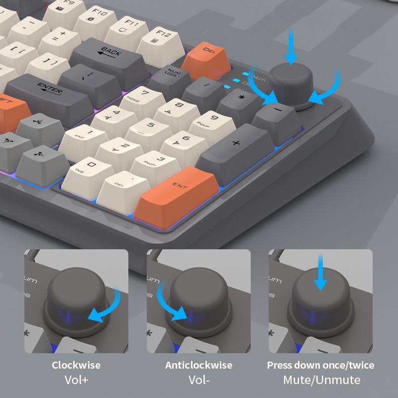 ワイヤレスキーボード スペイン語 ロシア語 アラビア語 韓国 - Gaming Keyboard Mouse Combo のレビューと価格