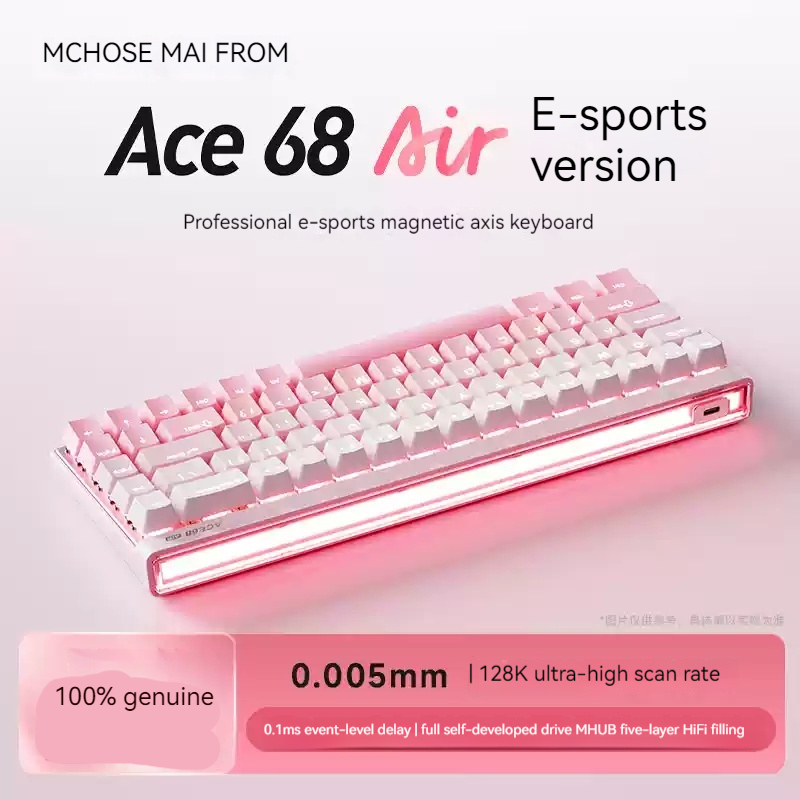 Mchose Ace68 エア磁気軸メカニカルキーボード e - Gaming Keyboard Esports のレビューと価格