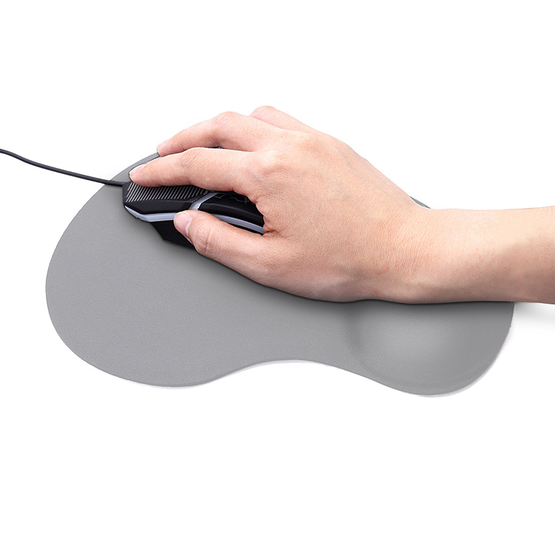 人間工学に基づいたマウスパッドシリコンマウスパッドリストレス - Keyboard Mouse Bundle Gaming のレビューと価格