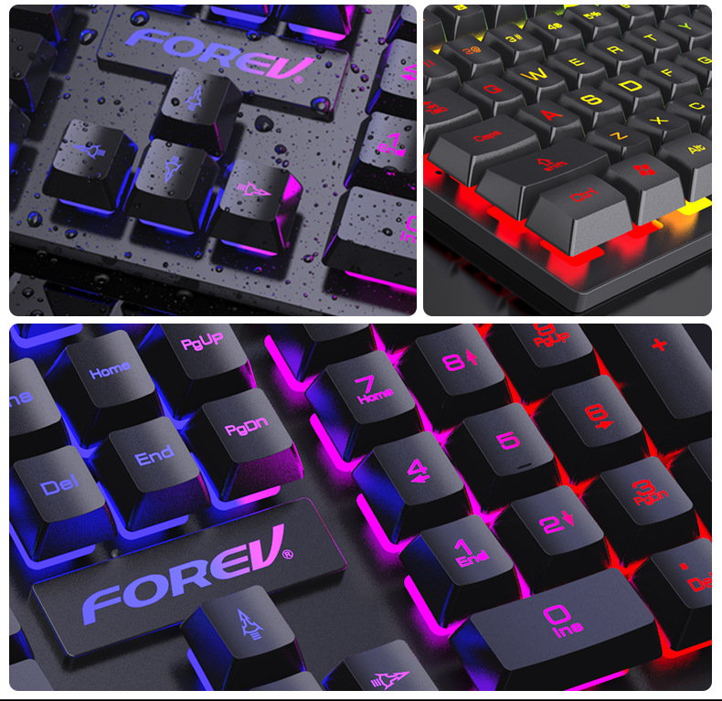 104キー バックライト付きメカニカルキーボード 有線ゲーミ - Keyboard Mouse Bundle Gaming のレビューと価格